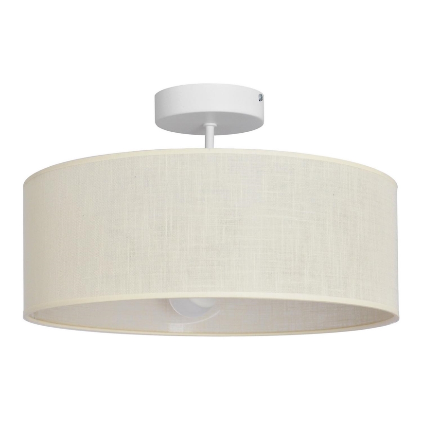 Lustre sur barre ALBA 3xE27/15W/230V crème