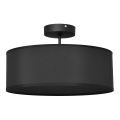Lustre sur barre ALBA 3xE27/15W/230V noir