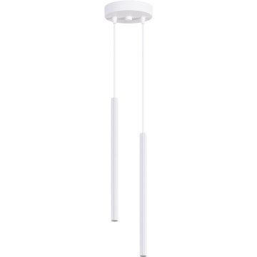 Lustre sur câble ARCHE 2xG9/8W/230V blanc