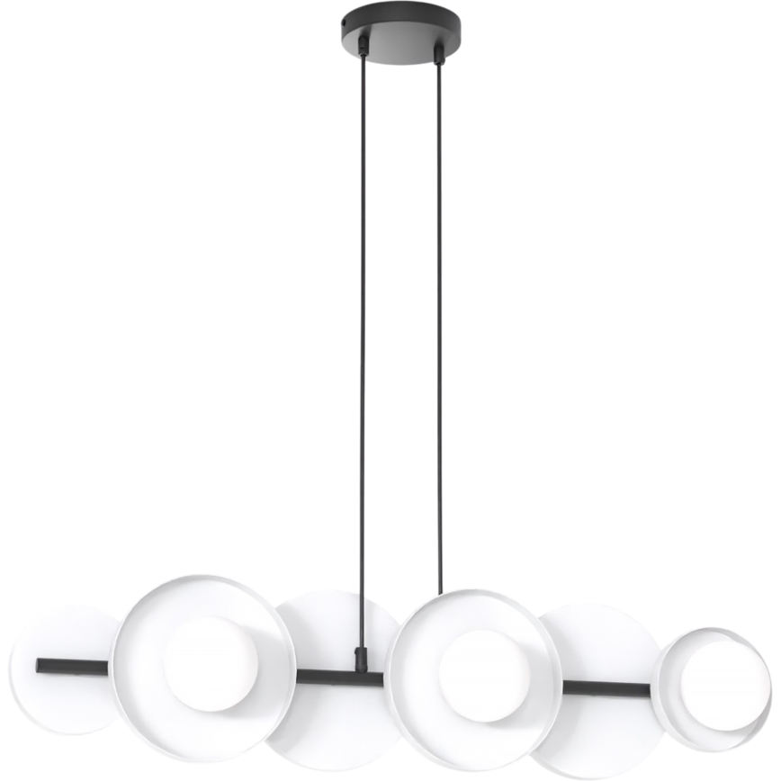 Lustre sur câble MODÈLE 6xG9/8W/230V blanc