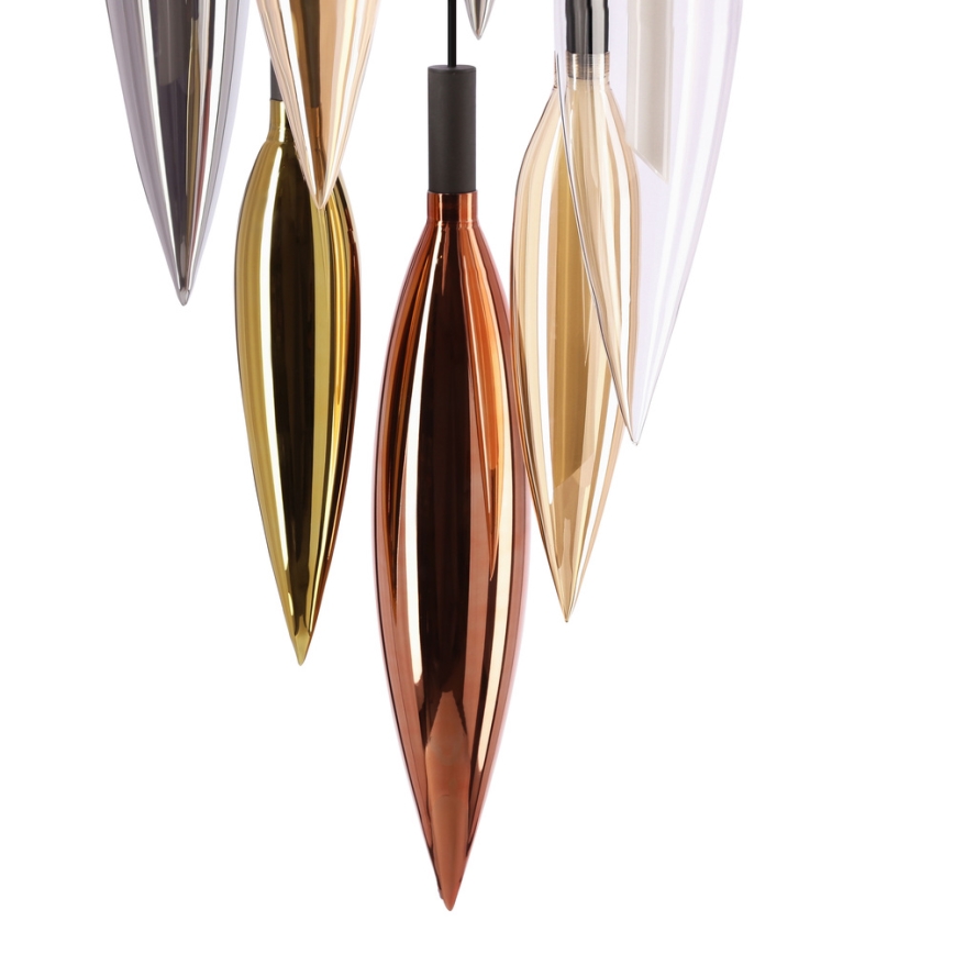 Lustre sur câble NORDIC 11xG9/5W/230V noir