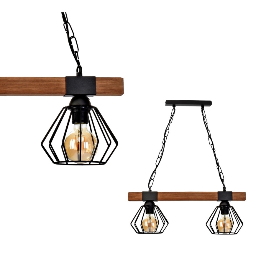 Lustre sur chaine ULF 2xE27/60W/230V