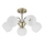 Lustre sur tige NESTOR 5xE27/40W/230V laiton