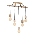 Lustre suspendu JACK 5xE27/40W/230V