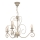 Lustre suspendu par chaîne MAURO 3xE14/15W/230V beige
