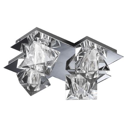 Luxera 1545 - Verre de rechange pour suspension, lampe de table, plafonnier et applique murale BAIKO G9