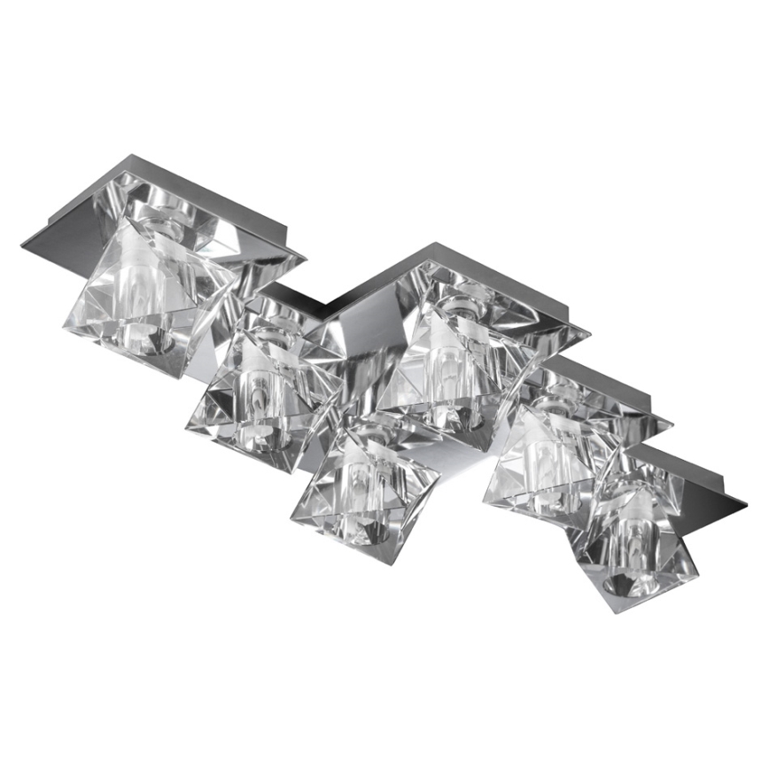 Luxera 1545 - Verre de rechange pour suspension, lampe de table, plafonnier et applique murale BAIKO G9
