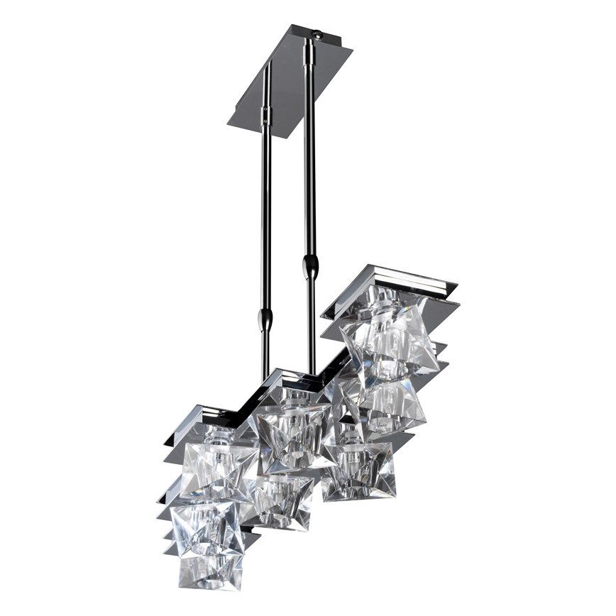 Luxera 1545 - Verre de rechange pour suspension, lampe de table, plafonnier et applique murale BAIKO G9