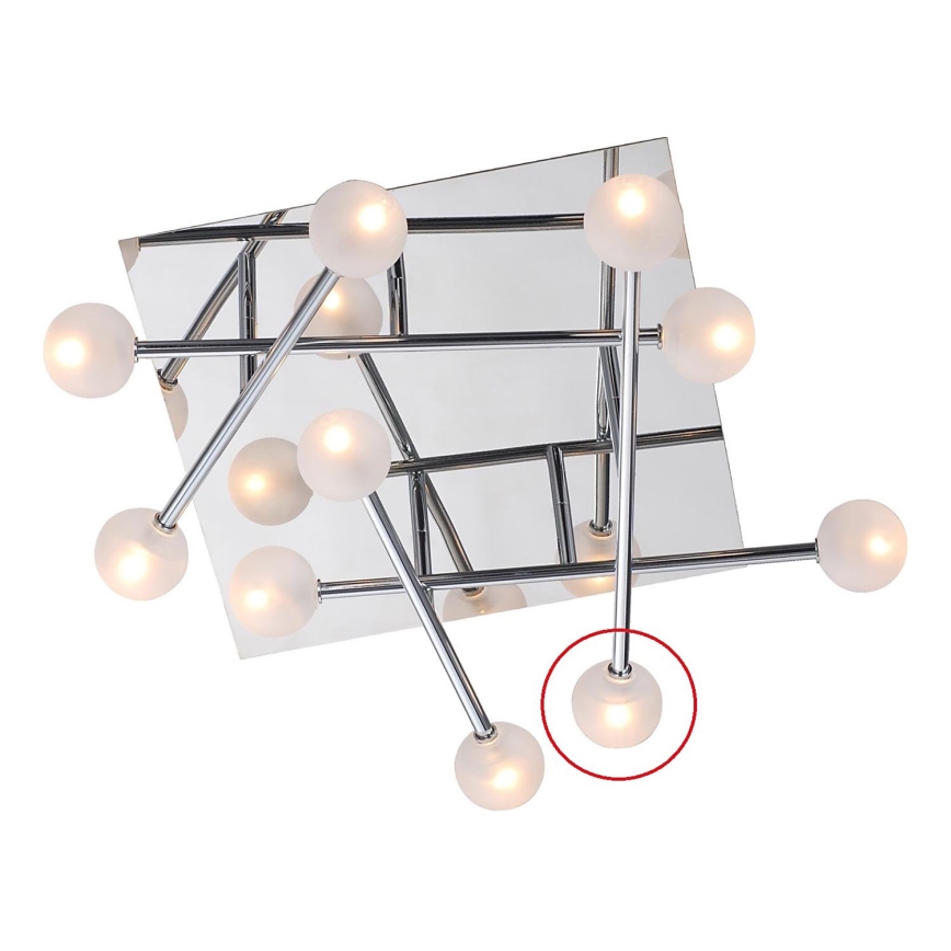 Luxera 17101 - Verres de rechange pour suspension OLIVIA G4
