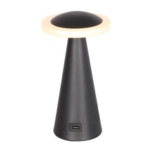 Luxera 26101 - Lampe de table dimmable LED connecteur USB TAPER LED/7W/230V