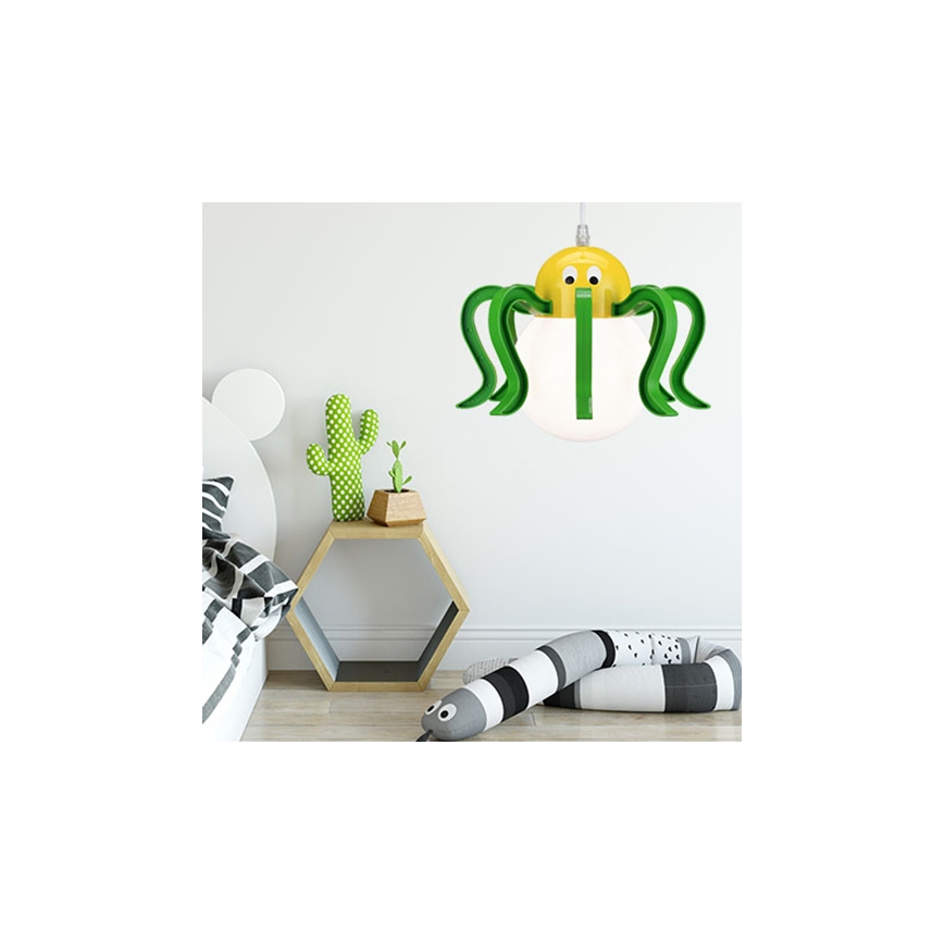 LUXERA 28026 - Hanglamp kinderkamer MICCA 1xE27/13W/230V