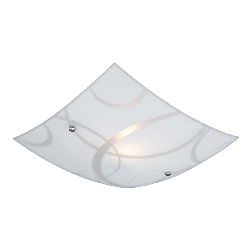 Luxera 45123 - Plafondlamp ROMERO 1xE27/60W/230V