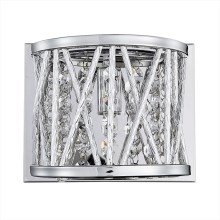 Luxera 46063 - Kristallen wandlamp STIXX 1xG9/33W/230V