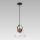 Luxera 46082 - Hanglamp aan koord NOVARA 1xE27/60W/230V 20 cm