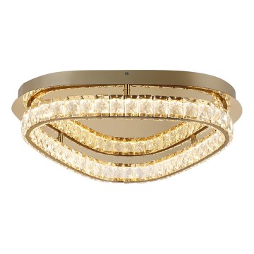 LUXERA 46150 - LED plafondlamp MIST LED/32W/230V 4000K Ø 50 cm goudkleurig