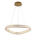 LUXERA 46151 - Lustre LED sur câble MIST LED/43W/230V 4000K doré
