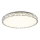 LUXERA 46155 - Plafonnier LED LARUNA LED/85W/230V 4000K Ø 80 cm chrome mat