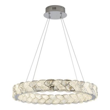 LUXERA 46156 - Suspension LED sur câble LARUNA LED/38W/230V/4000K chrome mat