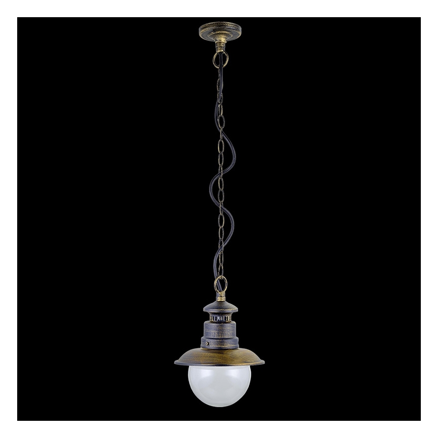 LUXERA 48401 - Buitenkroonluchter LIMASSOL 1xE27/60W/230V IP44