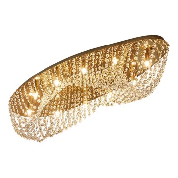 LUXERA 62441 - Plafondlamp ELIPTHON 10xG9/33W/230V