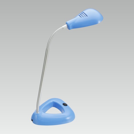 LUXERA 63105 - LED Bureaulamp FLIPP 1xSMD LED/4,68W blauw