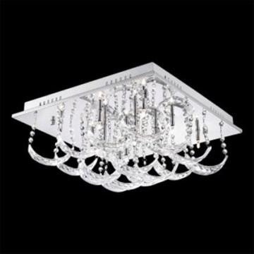 Luxera 64314 - Plafondverlichting BACARAT 12xG4/20W/230V