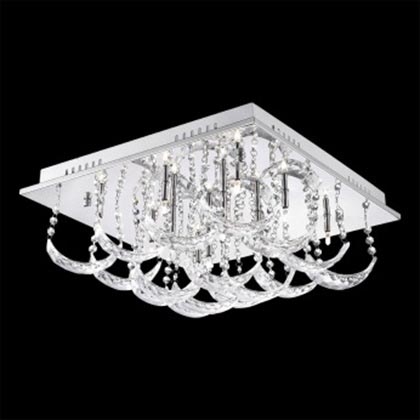 Luxera 64314 - Plafondverlichting BACARAT 12xG4/20W/230V