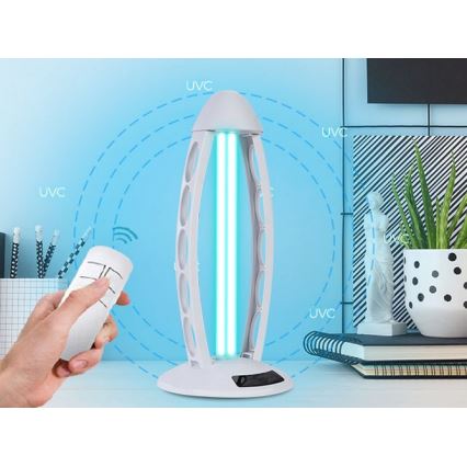 Luxera 70416 - Desinfecterende germicidale lamp met ozon UVC/38W/230V + afstandsbediening