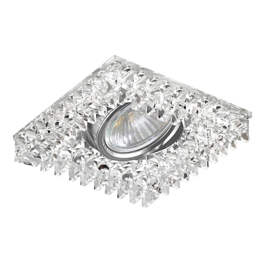 LUXERA 71067 - Inbouwlamp CRYSTALS 1xGU10/50W/230V