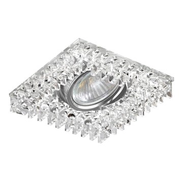 LUXERA 71067 - Luminaire encastrable CRYSTALS 1xGU10/50W/230V