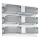 LUXERA 8033 - Plafonnier CASIUS 6xG9/33W/230V
