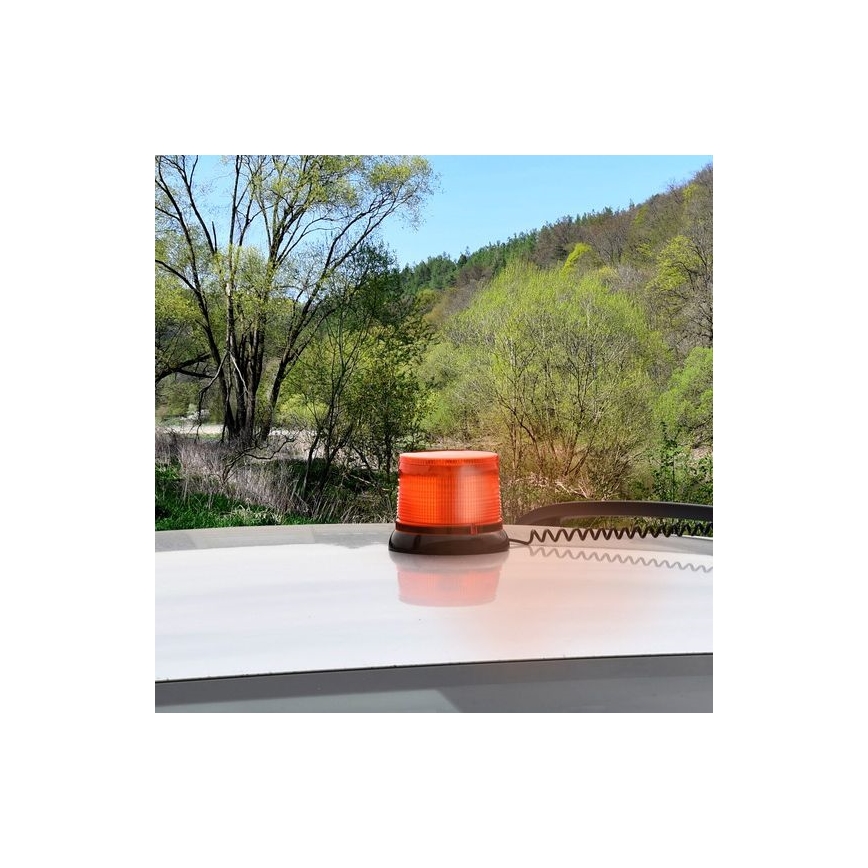 Magnetisch LED Sirene LED/20W/12-24V oranje