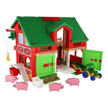 Maisonnette de ferme avec accessoires