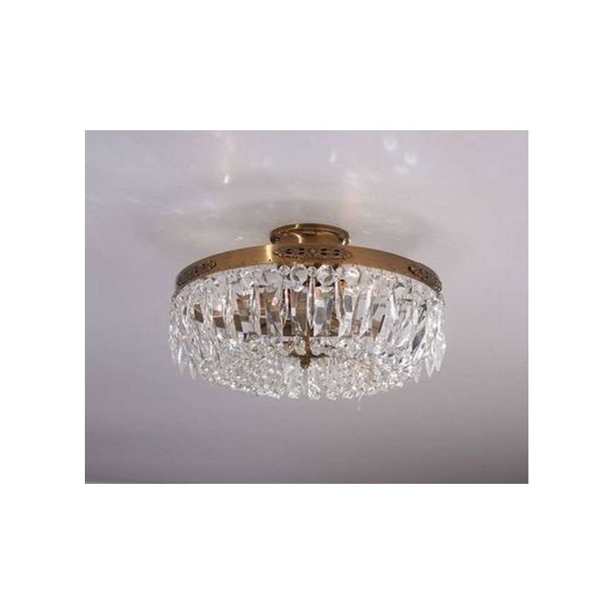 Markslöjd 100613 – Lustre en cristal STRÖMSHOLM 3×E14/40W/230V