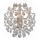 Markslöjd 102334 - Wandlamp ROSENDAL 1xE14/40W/230V goud