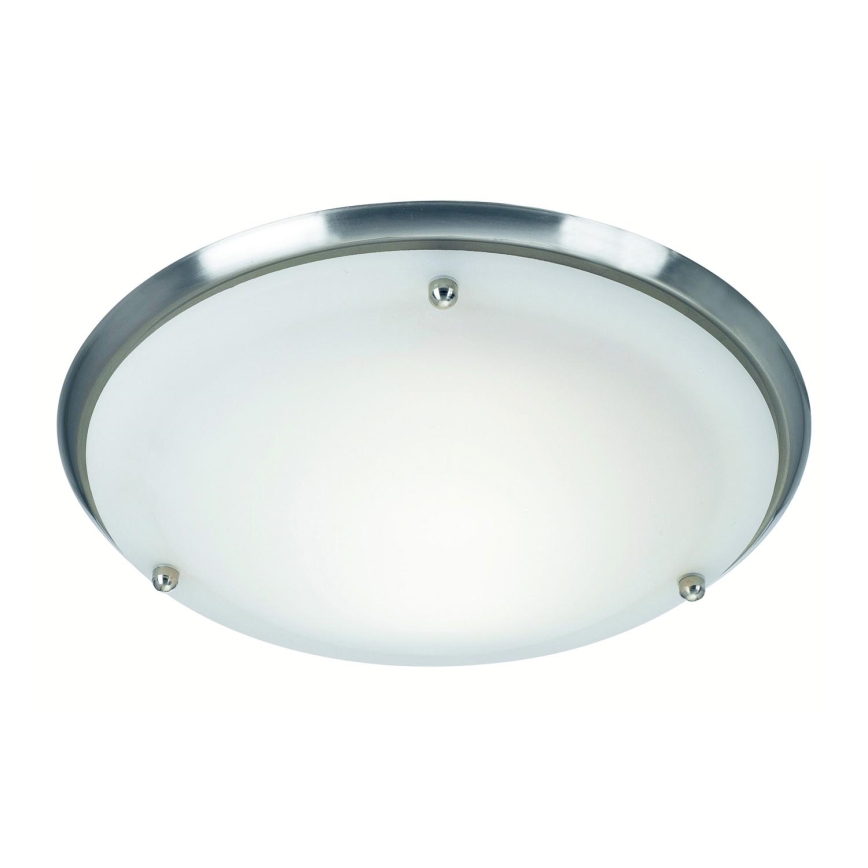 Markslöjd 102527 - Badkamer plafondlamp ARE 1xE27/60W/230V IP44 mat chroom
