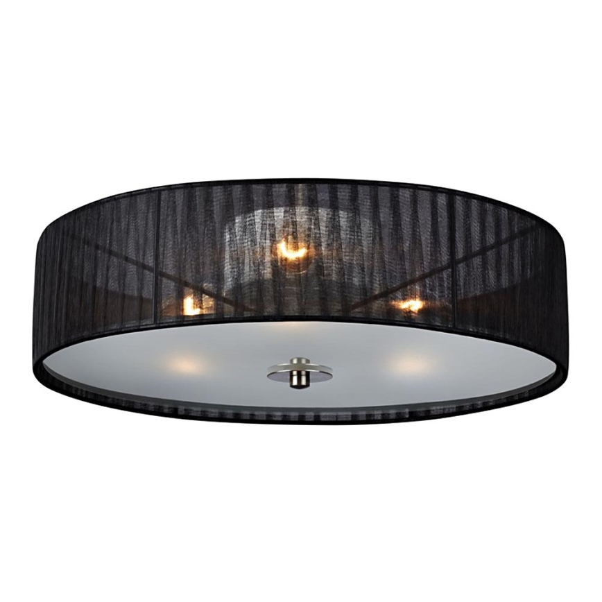 Markslöjd 104884 - Plafonnier BYSKE 3xE14/40W/230V noir