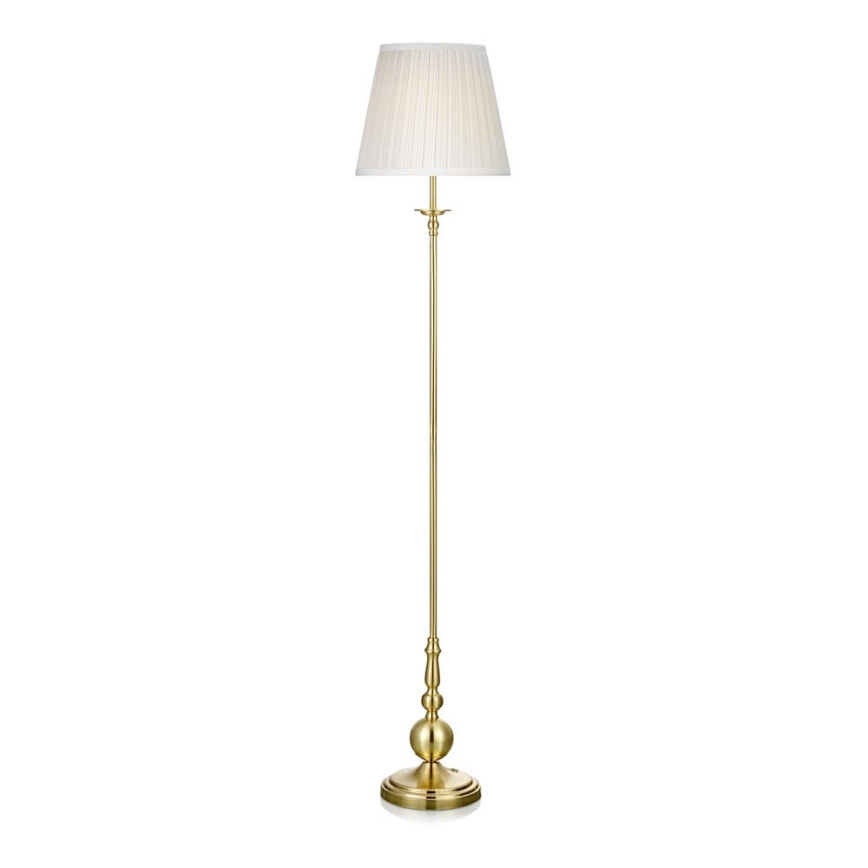 Markslöjd 106322 - Lampadaire IMPERIA 1xE27/60W/230V laiton