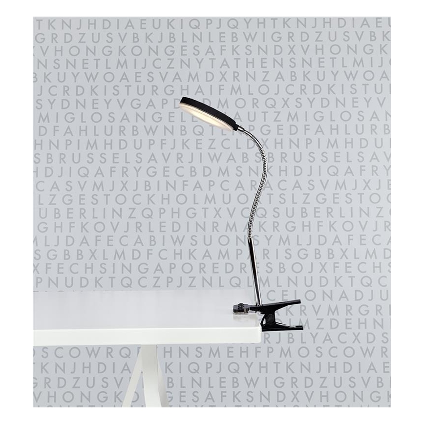 Markslöjd 106471 - LED Lamp met klem FLEX LED/5W/230V
