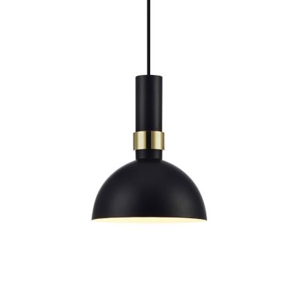 Markslöjd 106974 - Hanglamp aan koord LARRY 1xE27/60W/230V zwart/gouden