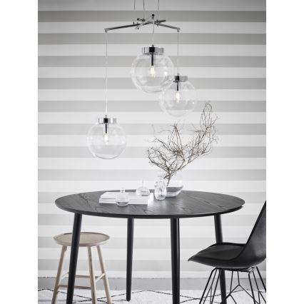 Markslöjd 107015 - Hanglamp aan koord SICILY 3xE14/40W/230V