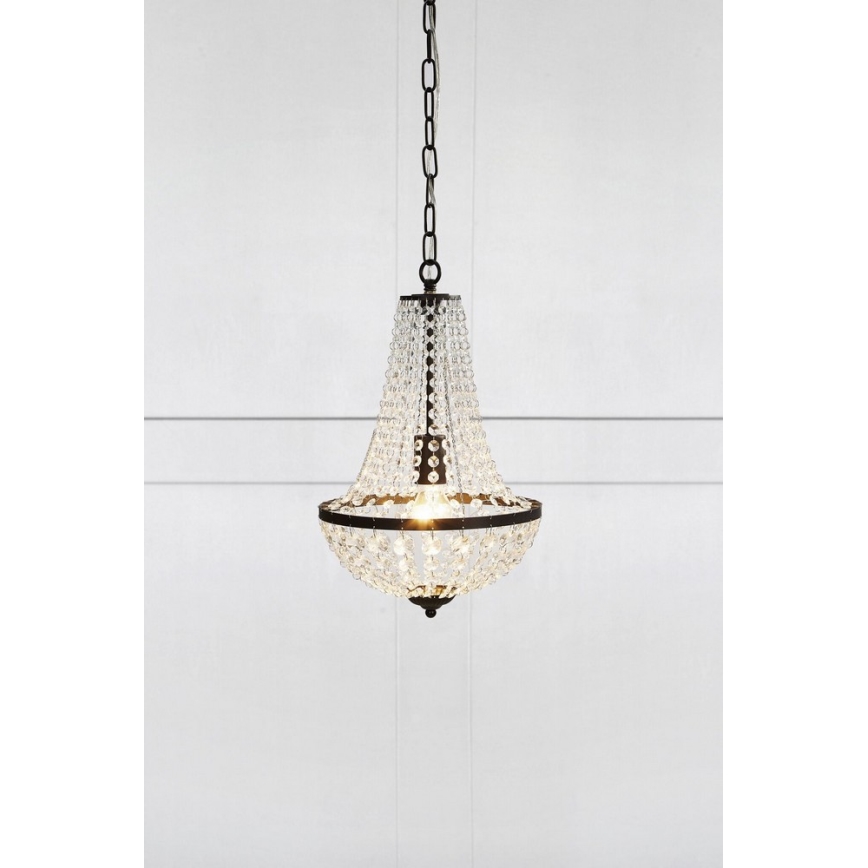 Markslöjd 107026 - Lustre en cristal sur chaîne GRÄNSÖ 1xE27/60W/230V