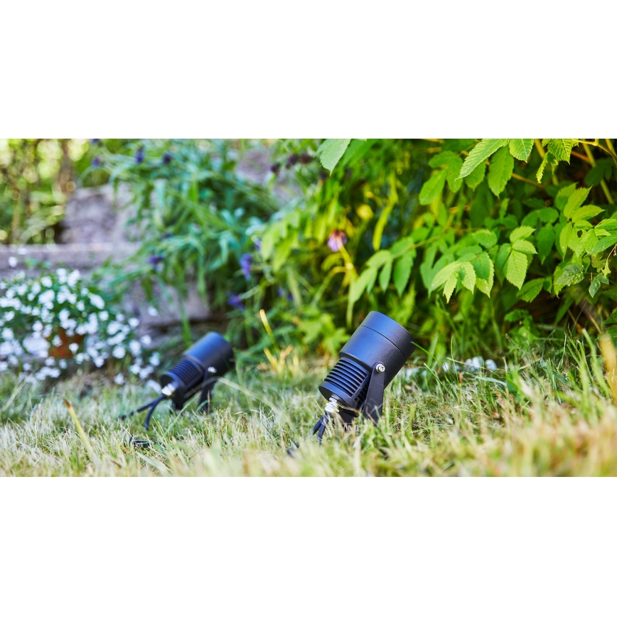 Markslöjd 107291 - Luminaire d'extérieur LED GARDEN24 LED/15W/24V IP44 noir