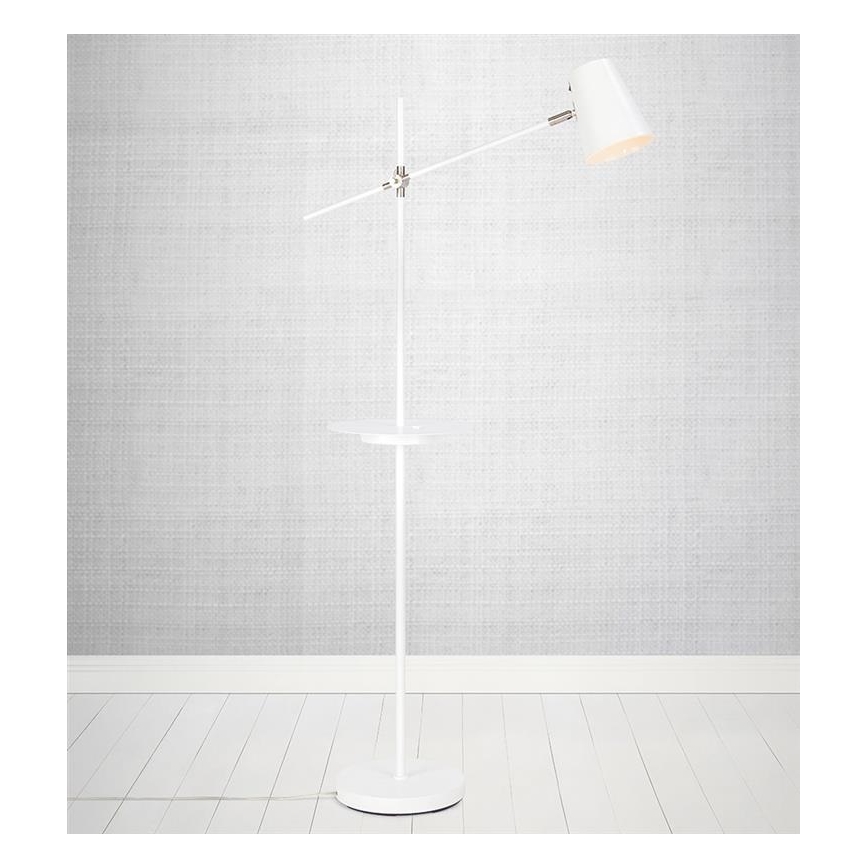 Markslöjd 107308 - Lampadaire avec USB LINEAR 1xE14/40W/230V