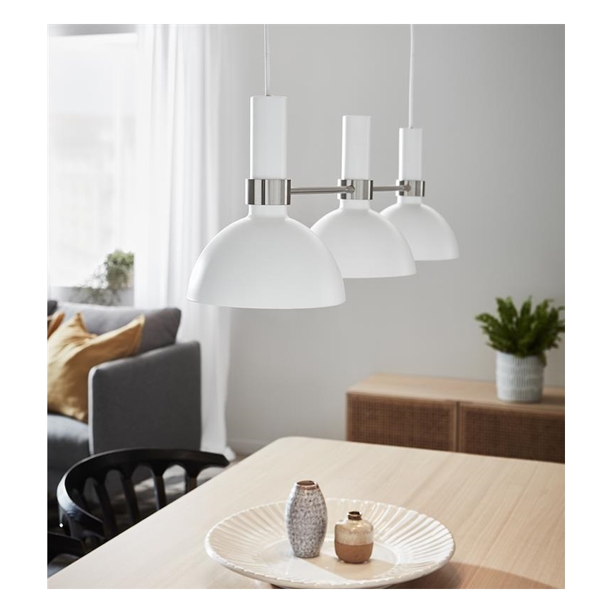 Markslöjd 107500 - Hanglamp aan koord LARRY 3xE27/60W/230V