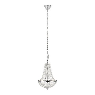 Markslöjd 107550 - Lustre en cristal sur chaîne pour salle de bain GRÄNSÖ 2xG9/20W/230V