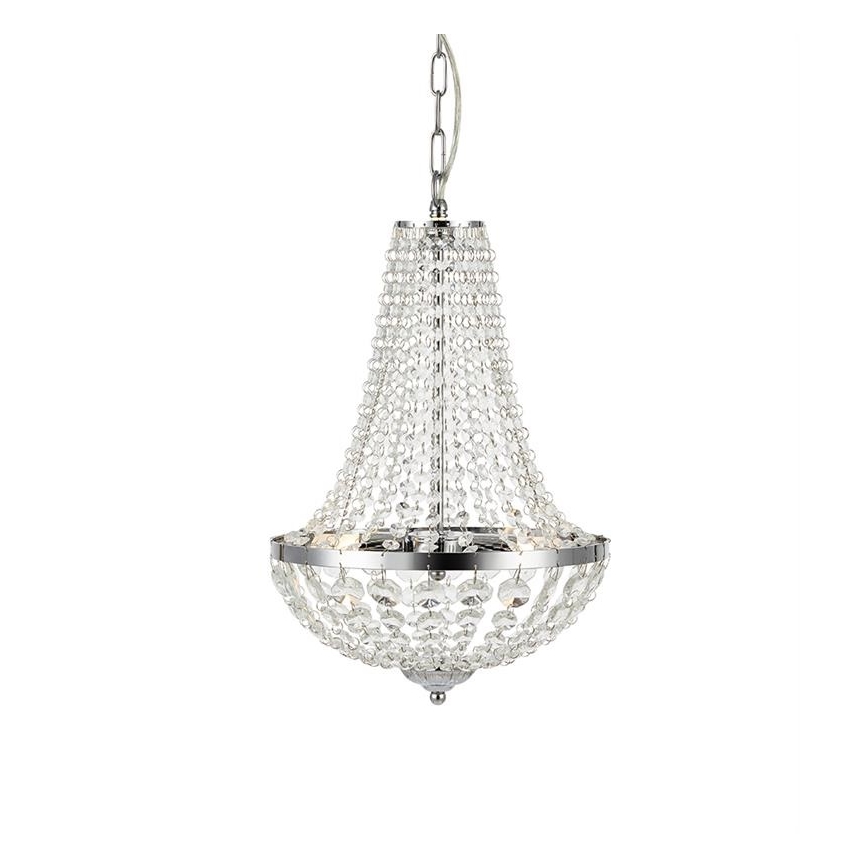 Markslöjd 107550 - Lustre en cristal sur chaîne pour salle de bain GRÄNSÖ 2xG9/20W/230V