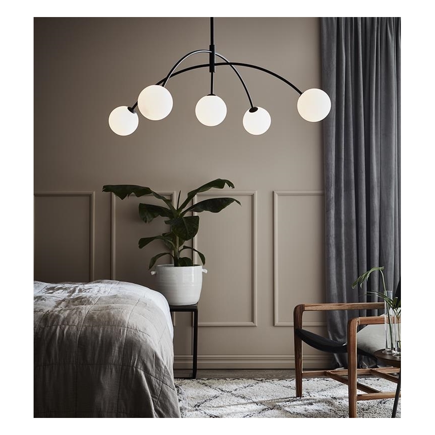 Markslöjd 107560 - Hanglamp aan koord HEAVEN 5xG9/28W/230V