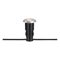 Markslöjd 107717 - Luminaire encastré LED d'extérieur GARDEN24 LED/3W/24V IP44 noir/chrome mat