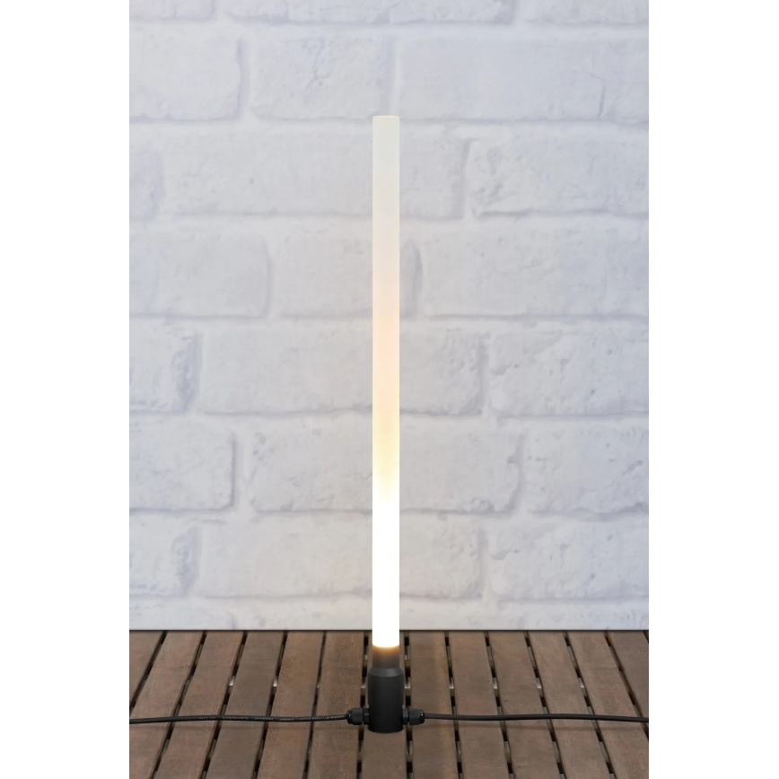Markslöjd 107719 - Lampe d'extérieur LED GARDEN24 LED/3W/24V 66 cm IP44 noir/transparent